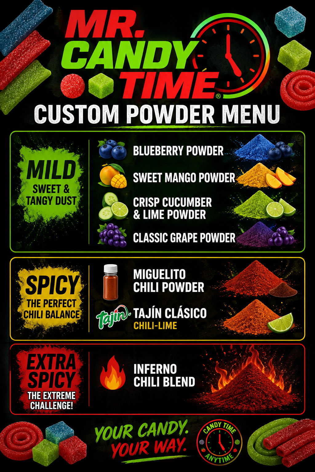Spicy Chamoy 10oz Mix